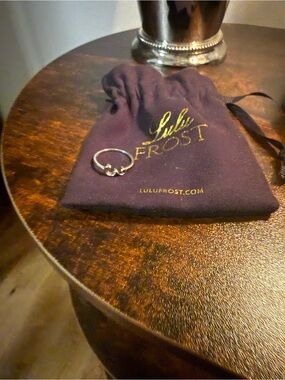 Lulu Frost Silver Petite Stacking Ring number 3